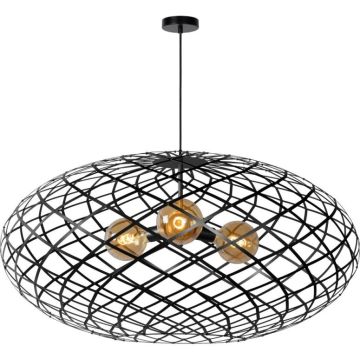 Lucide WOLFRAM 21417/99/30 Függőlámpa 3x60w/e27 ip20