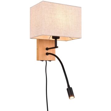 Trio NILAM 212870236 Fali lámpa 2x31w/led+e27 3000k 310lm ip20
