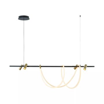 Zuma Line BALBO 2200277L Plafonlámpa 1x60W/LED 3000K|4000K|6000K 5000lm IP20