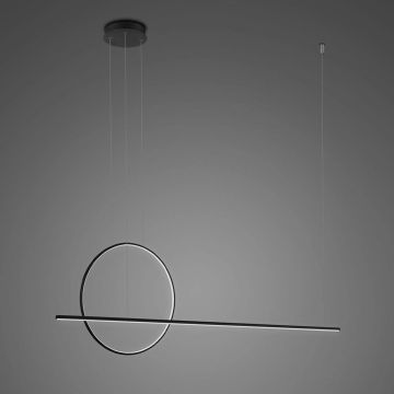 Altavola Design Linea No.2 LA087/PX120_40_4k_39W_black Függőlámpa 2x39W/LED 4000K 1800lm IP44