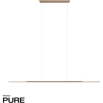 Paul Neuhaus PURE SURFACE 2301-97 Függőlámpa 1x21W/LED 3000k 1870lm ip20