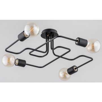 Alfa HOOK 24744 Plafonlámpa 4x60W/E27 IP20