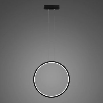 Altavola Design Ledowe okręgi LA073/X_40_in_3k_black_22W Függőlámpa 1x22W/LED 3000K 1320lm IP44