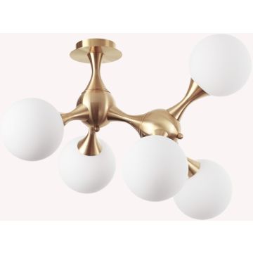 Ideal Lux NODI 241050 Plafonlámpa 5x28W/E14 ip20