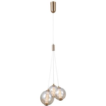 Italux Butero PND-34359-3-HBR-AMB Függőlámpa 3x12W/LED 3000K 1095lm IP20