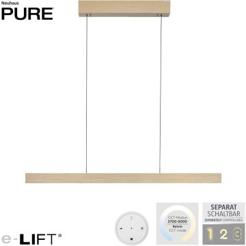 Paul Neuhaus PURE E-MOTION 2570-60 Függőlámpa 2x45W/LED 2700-5000k 4350lm ip20