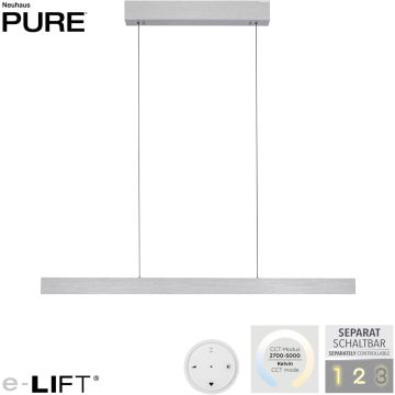 Paul Neuhaus PURE E-MOTION 2570-95 Függőlámpa 2x45W/LED 2700-5000k 4350lm ip20