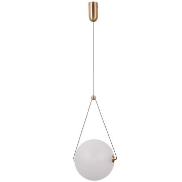 Italux Rastia PND-34361-L-HBR-OPAL Függőlámpa 1x12W/LED 3000K 1300lm IP20