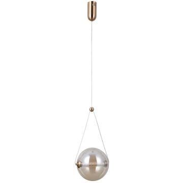 Italux Rastia PND-34361-M-HBR-AMB Függőlámpa 1x9W/LED 3000K 825lm IP20