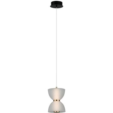 Italux Tica PND-83949-1-BK Függőlámpa 1x8W/LED 3000K 430lm IP20