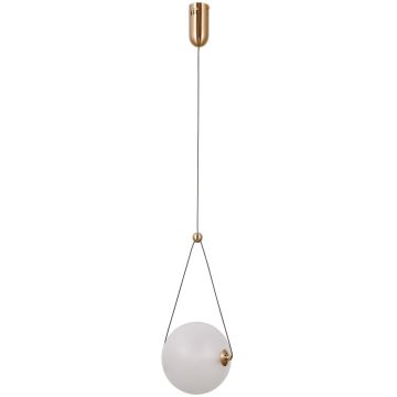 Italux Rastia PND-34361-M-HBR-OPAL Függőlámpa 1x9W/LED 3000K 975lm IP20