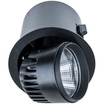 Italux Tanto RA-721R/BK-WW/12 Beépíthető spotlámpa 1x34W/LED 3000K 3100lm IP20