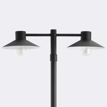 Norlys LUND 275B Utcai lámpa 2x9W/E27 IP54