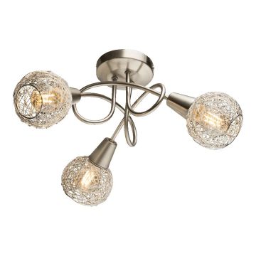 Prezent CARIER 27502 Plafonlámpa 3x40W/E14 IP20