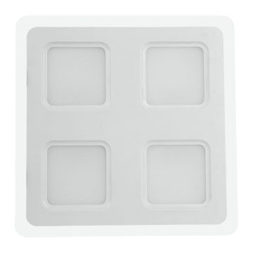 Prezent QUADRICA 27303 Beépíthető spotlámpa 1x36W/LED 2850lm IP20