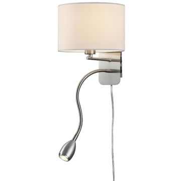 Trio HOTEL 271170201 Fali lámpa 2x43w/led+e14 3000k 310lm ip20