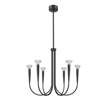 Zuma Line BOSTON P0603-06F-P7B1 Függőlámpa 6x60W/Led 3000K 3300lm IP20