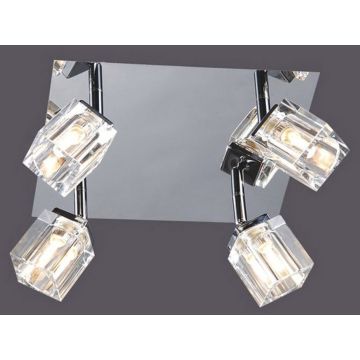 Italux Crt CRT-4SQ Spotlámpa 4x40W/G9 IP20