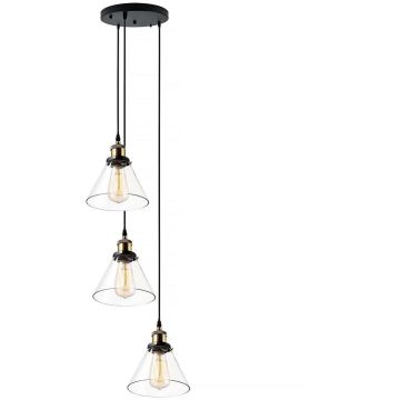 Altavola Design NEW YORK LOFT LA034/CO3 Függőlámpa 3x40W/E27 IP20