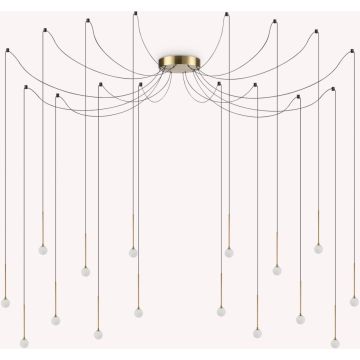 Ideal Lux LUCCIOLA 284019 Függőlámpa 16x16W/LED ip20