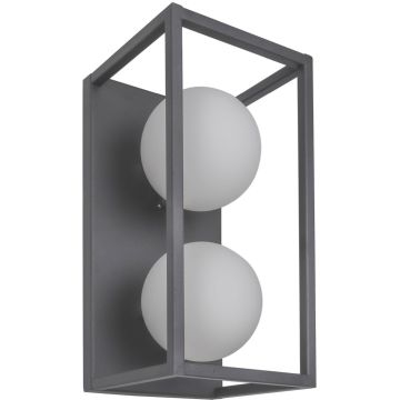 Italux Daisy MB-BR4367-W2 GR Fali lámpa 2x4W/G9 IP20