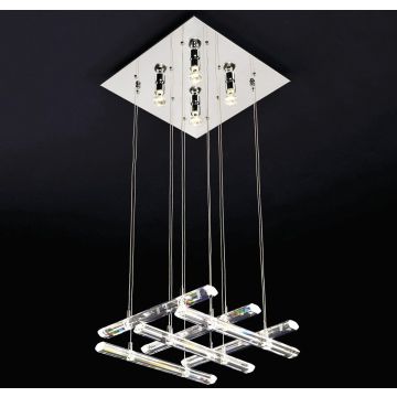 Italux Diamond MD8103-16B3 Függőlámpa 4x10W/GU10+12x50W/G4 IP20