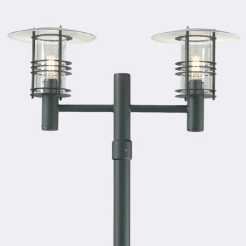 Norlys STOCKHOLM 283B Utcai lámpa 2x9W/E27 IP54