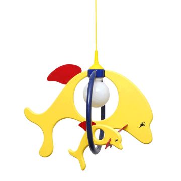 Prezent DOLPHIN FAMILY 28117 Függőlámpa 1x60W/E27 IP20