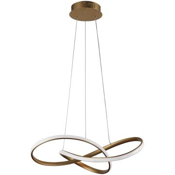 Italux Consa PND-19221C-GD Függőlámpa 1x40W/LED 3000K/4000K/6000K 3400lm IP20