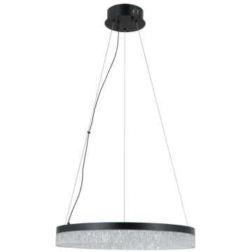 Italux Pantal PND-34533-M-BK Függőlámpa 1x22W/LED 3000K/4000K/6000K 1700lm IP20