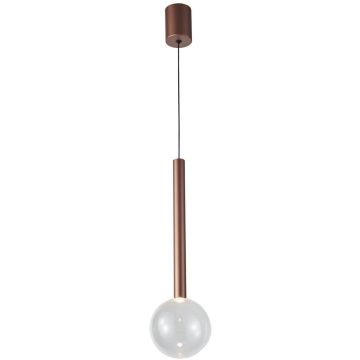 Italux Alinos PND-24019-1A-COPP Függőlámpa 1x6W/LED 3000K 200lm IP20