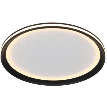 Italux Artizo PLF-02326-M-BK Süllyesztett mennyezeti lámpa 1x24W/LED 3000K/4000K/6000K 2900lm IP20
