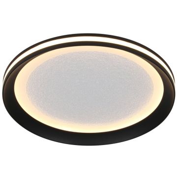 Italux Artizo PLF-02326-S-BK Süllyesztett mennyezeti lámpa 1x18W/LED 3000K/4000K/6000K 2200lm IP20