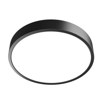 Italux Botta PLF-63746-M-BK Süllyesztett mennyezeti lámpa 1x24W/LED 2800K/4000K/6000K 2400lm IP44