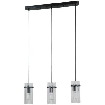Italux Merto PND-40930-3B-BK Függőlámpa 3x40W/E14 IP20