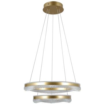 Italux Morte PND-34535-2L-GD Függőlámpa 2x70W/LED 3000K/4000K/6000K 6200lm IP20
