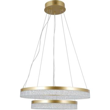 Italux Pantal PND-34533-2L-GD Függőlámpa 2x36W/LED 3000K/4000K/6000K 3600lm IP20