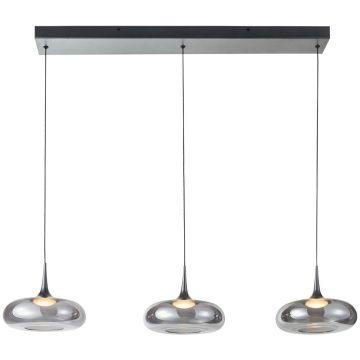 Italux Tenele PND-24028-3B-SILV Függőlámpa 3x21W/LED 3000K 1300lm IP20