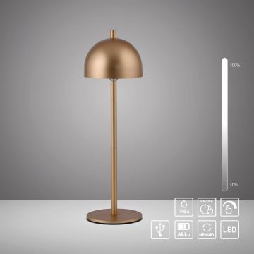 Paul Neuhaus BELLIS 19244-12 Asztali lámpa 1x2,5W/LED 3000k 210lm ip54