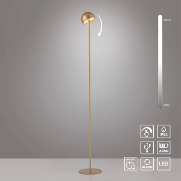 Paul Neuhaus BELLIS 19245-12 Állólámpa 1x2,5W/LED 3000k 240lm ip54