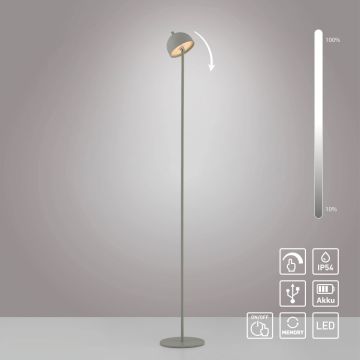 Paul Neuhaus BELLIS 19245-43 Állólámpa 1x2,5W/LED 3000k 240lm ip54