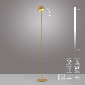 Paul Neuhaus BELLIS 19245-81 Állólámpa 1x2,5W/LED 3000k 240lm ip54