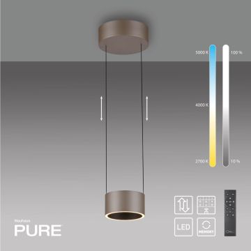 Paul Neuhaus PURE CLIPSE 2471-97 Függőlámpa 2x5W/LED 2200-5000k 250lm ip20
