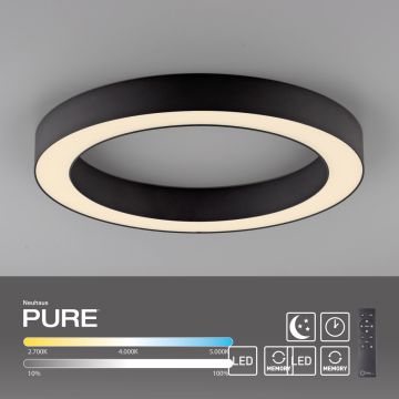 Paul Neuhaus PURE LINES ROUND 6310-13 Plafonlámpa 1x21W/LED 2200-5000k 1600lm ip20