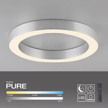 Paul Neuhaus PURE LINES ROUND 6310-95 Plafonlámpa 1x21W/LED 2200-5000k 1800lm ip20