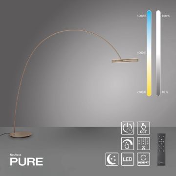 Paul Neuhaus PURE LOOP-BOW 561-97 Állólámpa 2x20W/LED 2200-5000k 1900lm ip20