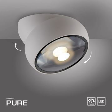 Paul Neuhaus PURE MOVE 6235-16 Plafonlámpa 1x12W/LED 2700k 650lm ip20