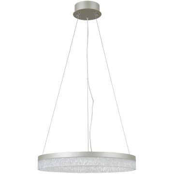 Italux Pantal PND-34533-M-SILV Függőlámpa 1x22W/LED 3000K/4000K/6000K IP20