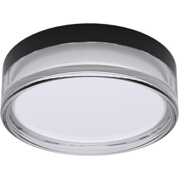 Italux Rilta PLF-73527-M-BK Plafonlámpa 1x24W/LED IP65