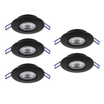 Eglo GEDREZ 300189 Beépíthető spotlámpa 5x4.9W/LED 2700K, 4000K, 6500K 2600lm ip20